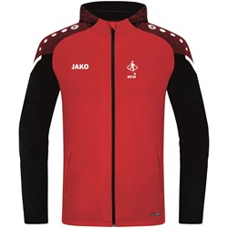 NLC'03 - Jas met kap Performance - rood/zwart