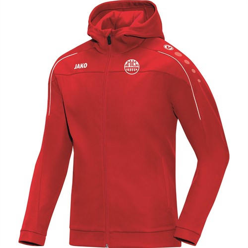 Nooit Gedacht - Jas met kap Classico - rood
