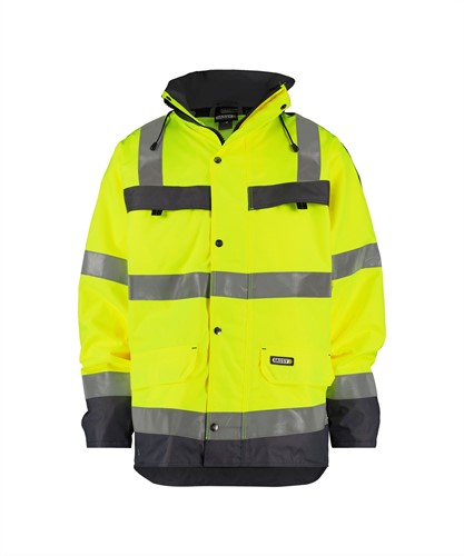 DASSY® Atlantis - FLUOGEEL/CEMENTGRIJS - Maat XS 100% polyester - +/- 200 g/m²
