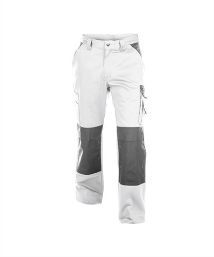 DASSY. Boston - WIT/CEMENTGRIJS - maat 66 STANDARD 65% polyester/35% katoen - +/- 245 g/m²