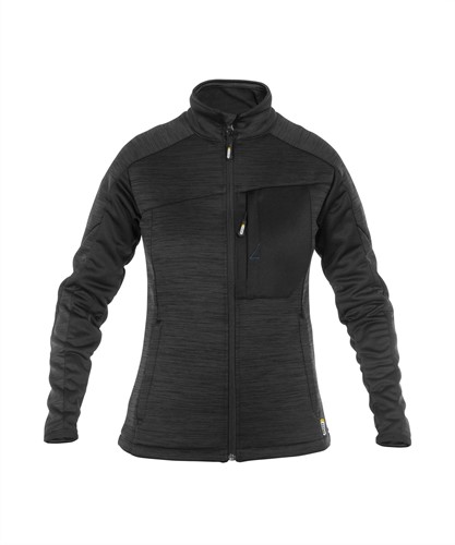 DASSY. Convex Women - ZWART - maat S 100% polyester - +/- 290 g/m²