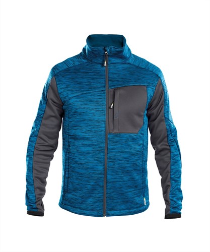 DASSY. Convex - AZUURBLAUW/ANTRACIETGRIJS - maat 3XL 100% polyester - +/- 290 g/m²