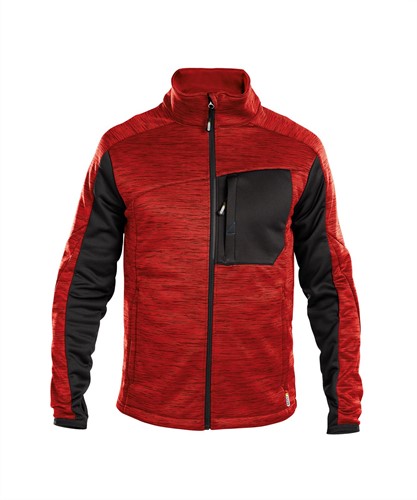 DASSY. Convex - ROOD/ZWART - maat L 100% polyester - +/- 290 g/m²