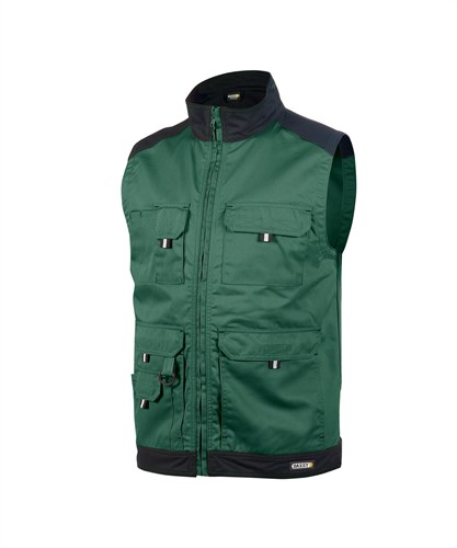 DASSY® Faro - FLESSENGROEN/ZWART - Maat XS 65% polyester/35% katoen - +/- 245 g/m²