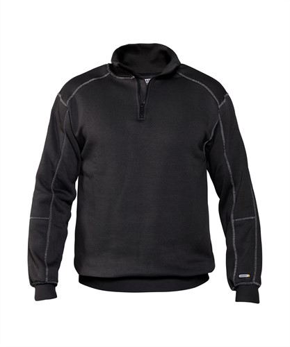 DASSY® Felix - ZWART - Maat XS 80% katoen/20% polyester - +/- 290 g/m²