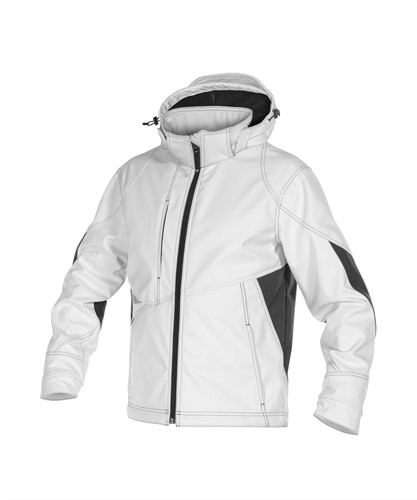 DASSY. Gravity - WIT/ANTRACIETGRIJS - maat 2XL 100% polyester - +/- 280 g/m²