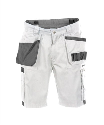 DASSY. Monza - WIT/CEMENTGRIJS - maat 67 65% polyester/35% katoen - +/- 245 g/m²