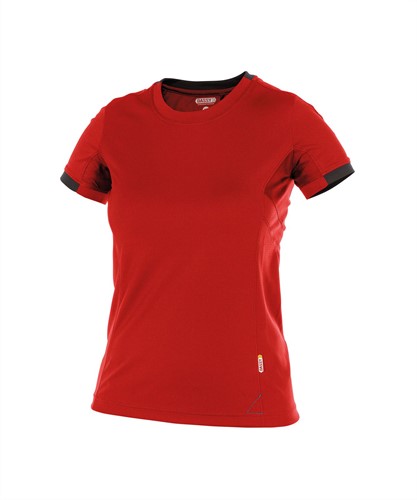 DASSY. Nexus Women - ROOD/ZWART - maat XL 100% polyester - +/- 140 g/m²