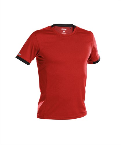 DASSY. Nexus - ROOD/ZWART - maat S 100% polyester - +/- 140 g/m²