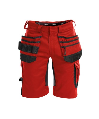 DASSY. Trix - ROOD/ZWART - maat 56 65% polyester/35% katoen - +/- 245 g/m²