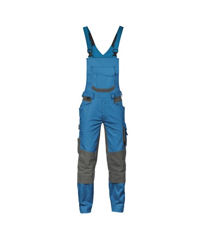 DASSY. Tronix - AZUURBLAUW/ANTRACIETGRIJS - maat 64 STANDARD 65% polyester/35% katoen - +/- 245 g/m²