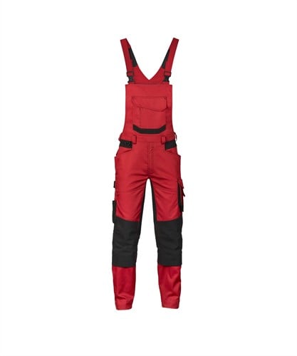 DASSY. Tronix - ROOD/ZWART - maat 52 PLUS 65% polyester/35% katoen - +/- 245 g/m²