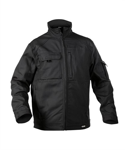 DASSY® Tulsa - ZWART - Maat XS 60% katoen/40% polyester - +/- 340 g/m²