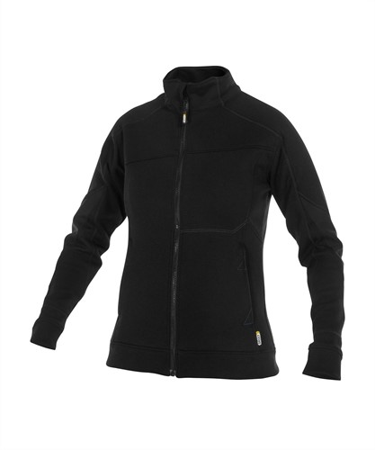 DASSY. Velox Women - ZWART - maat XS 65% katoen/35% polyester - +/- 305 g/m²