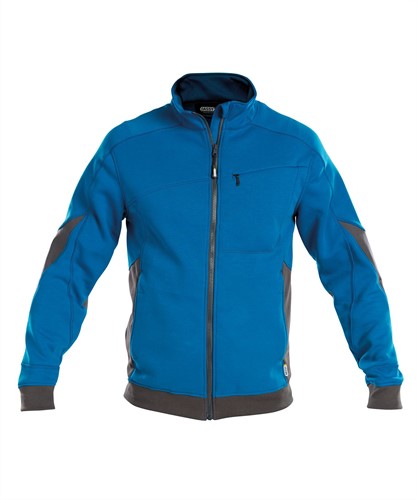 DASSY. Velox - AZUURBLAUW/ANTRACIETGRIJS - maat XL 65% katoen/35% polyester - +/- 305 g/m²