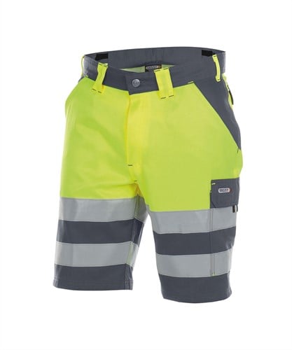 DASSY. Venna - CEMENTGRIJS/FLUOGEEL - maat 58 65% polyester/35% katoen - +/- 245 g/m²